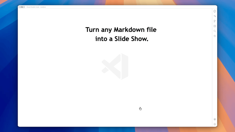 Markdown Presentation Tool Demonstration